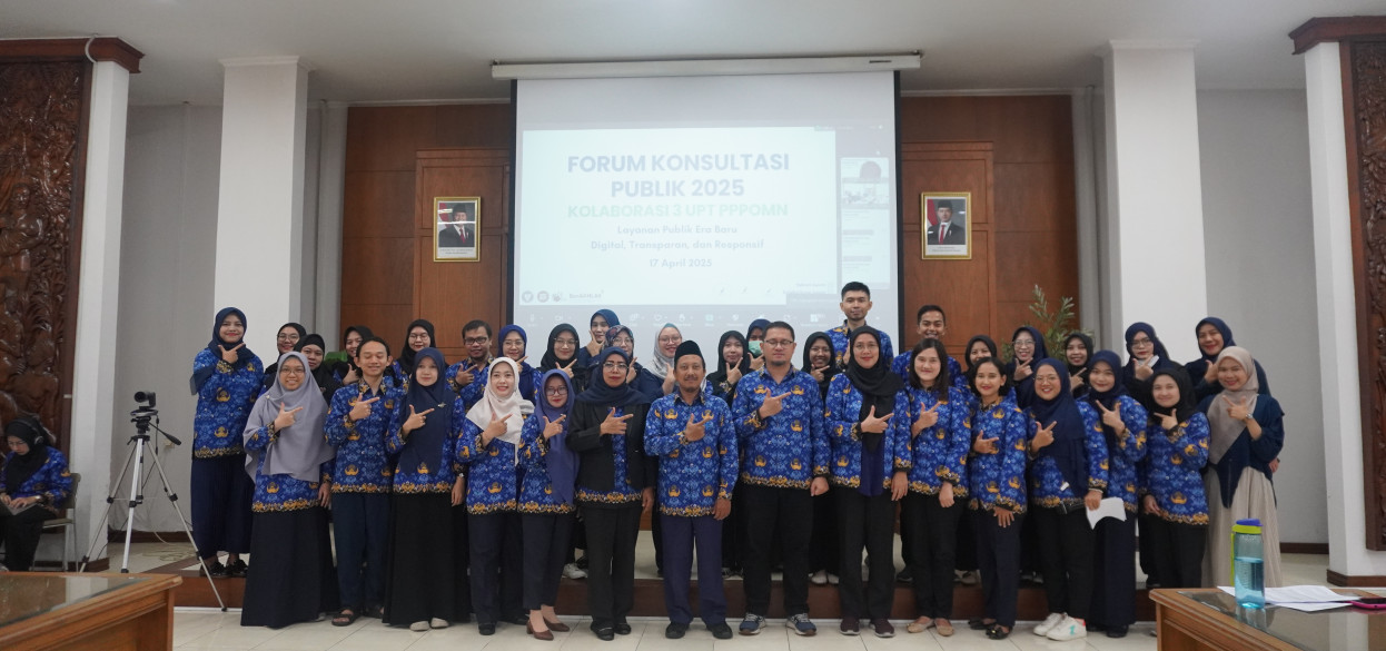 Percepat Waktu Penyelesaian Layanan, Balai Pengujian Khusus Obat dan Makanan Gelar Forum Konsultasi Publik Tahun 2025