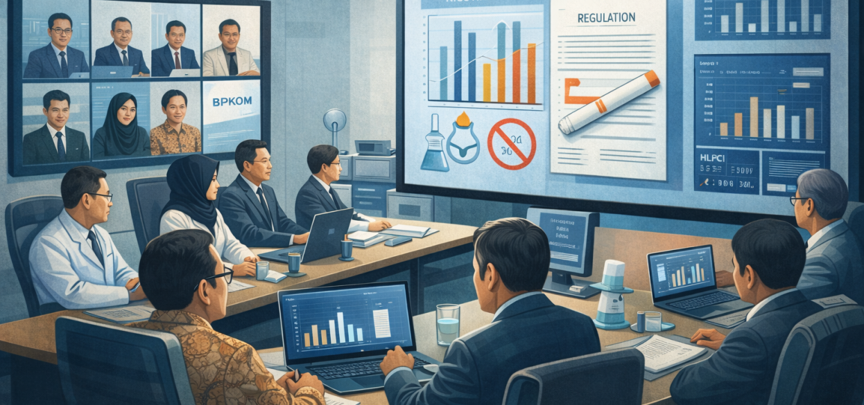 BPKOM Hadiri Diskusi Pakar Penentuan Batas Nikotin dan Tar