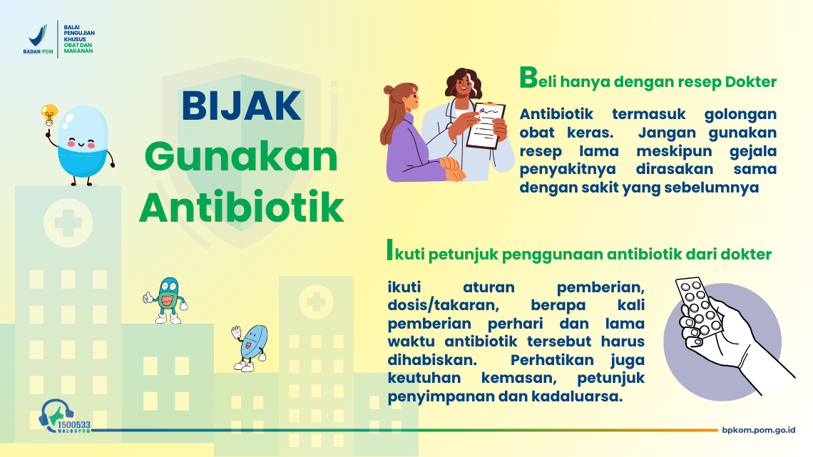 Bijak Gunakan Antibiotik