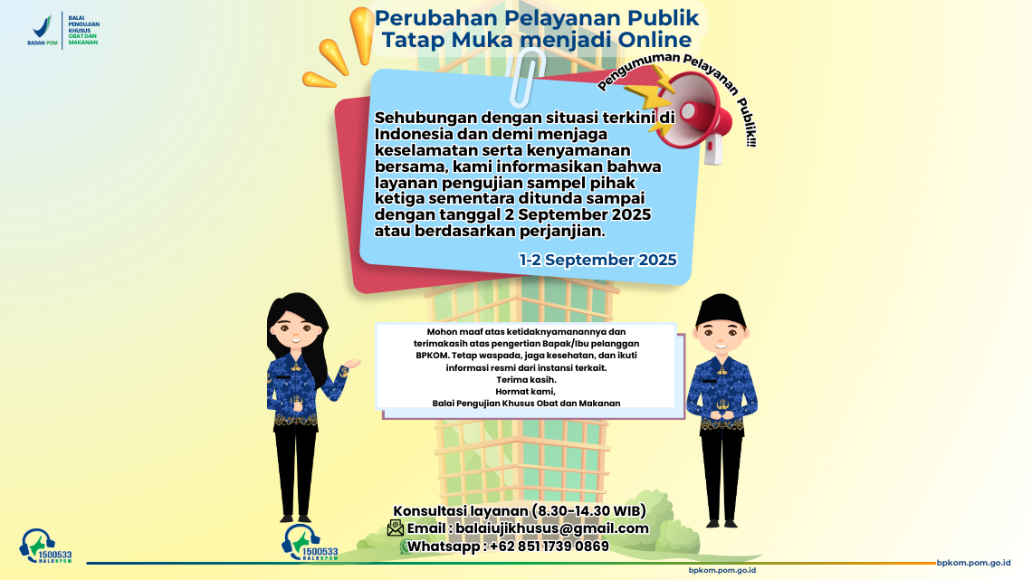 Perubahan Pelayanan Publik Tatap Muka menjadi Online