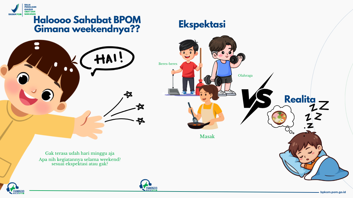 Ekspektasi VS Realita Weekend