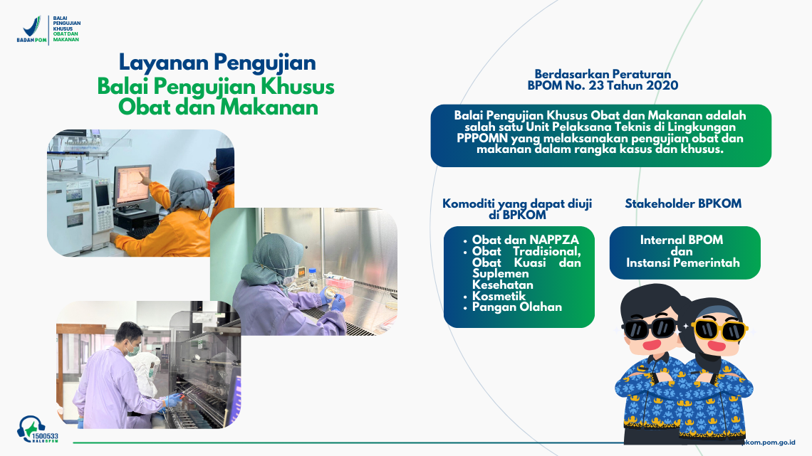 Layanan Pengujian BPKOM