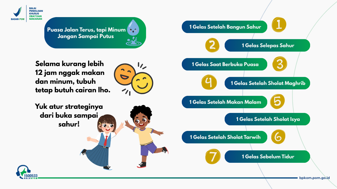 Minum 8 Gelas Sehari Saat Puasa