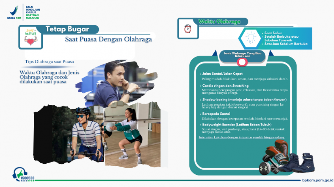 Tetap Bugar Saat Puasa dengan Olahraga yang Tepat!